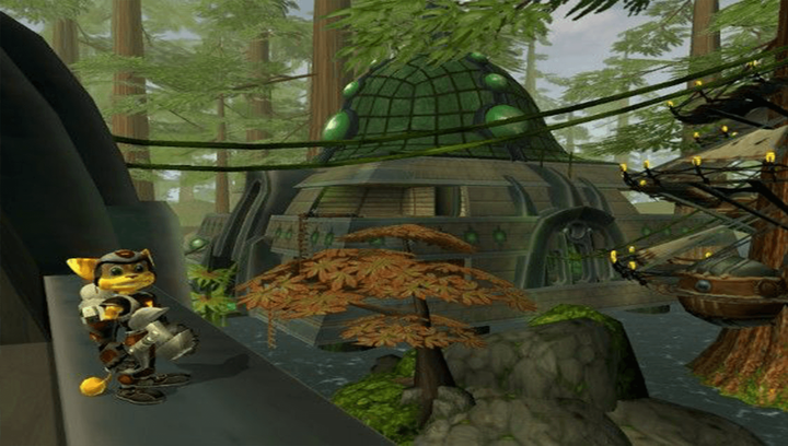 Игра Sony PlayStation 2 Ratchet & Clank 3 Europe Английская Версия Б/У - изображение 3