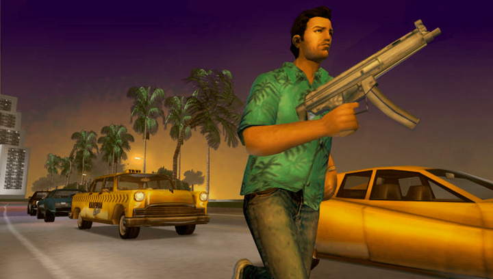 Игра Sony PlayStation 2 Grand Theft Auto: Vice City Europe Английская Версия Б/У - изображение 6