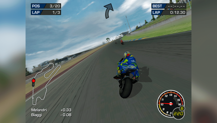 Игра Sony PlayStation 2 MotoGP Europe Английская Версия + Обложка Б/У - изображение 2