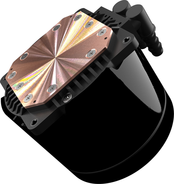 Chłodzenie wodne Alpenfohn Gletscherwasser 240 High Speed Black(84000000181) - obraz 9