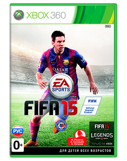 Игра Microsoft Xbox 360 FIFA 15 Английская Версия Б/У - Фото 1 Игра Microsoft Xbox 360 FIFA 15 Английская Версия Б/У - изображение 1
