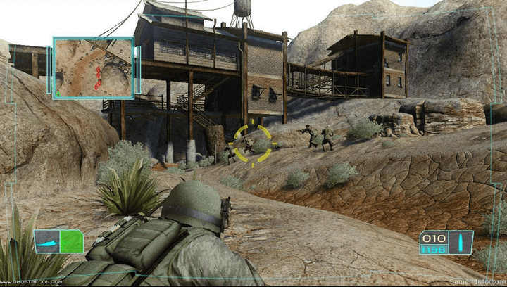 Гра Microsoft Xbox 360 Tom Clancy's Ghost Recon Advanced Warfighter Англійська Версія Б/У - зображення 4