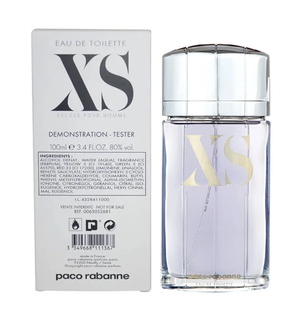 Тестер Туалетная вода для мужчин Paco Rabanne XS Pour Homme 100 мл - Фото 1 Тестер Туалетная вода для мужчин Paco Rabanne XS Pour Homme 100 мл - изображение 1