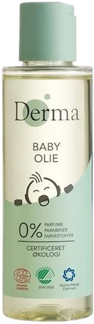 Masło do ciała dla dzieci Derma Eco Baby Oil 150 ml (5709954020830) - obraz 1