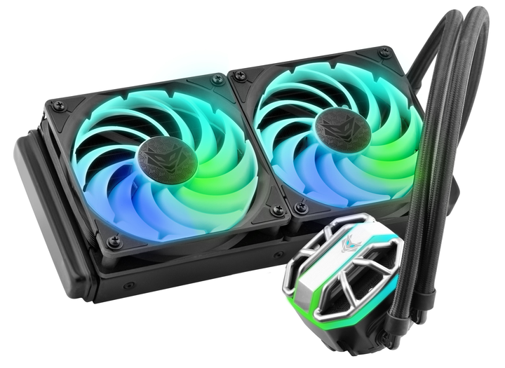 Система жидкостного охлаждения Sapphire Nitro+ S240-A Complete Water Cooling, ARGB Black (4N005-01-20G) - изображение 1