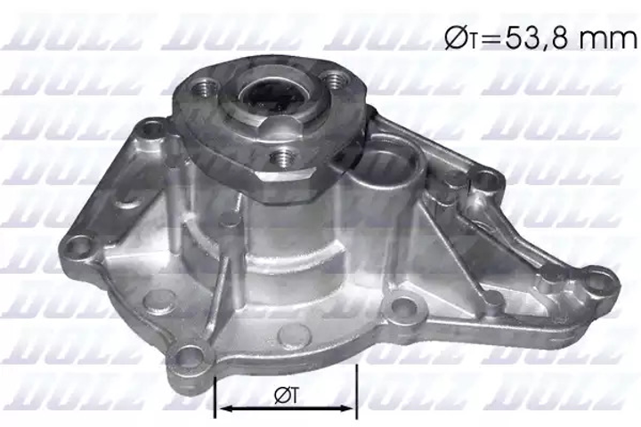 Помпа, водяной насос AUDI A5, DOLZ (A220) - изображение 1