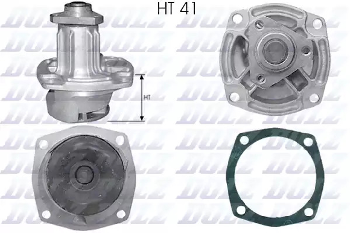 Помпа, водяний насос NISSAN SUNNY, ALFA ROMEO, DOLZ (A223) - зображення 1