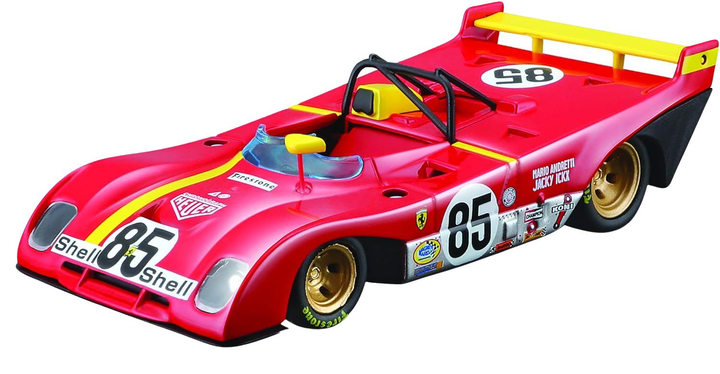 Metalowy model samochodu Bburago Ferrari 312 P 1972 1:43 (4893993363025) - obraz 1