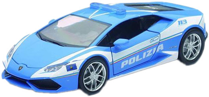 Metalowy model samochodu New-Ray Lamborghini Huracan LP610-6 Police 1:24 (0093577713237) - obraz 1