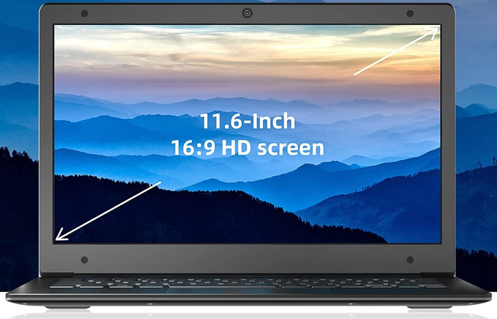 Ноутбук 11.6" Jumper Ezbook S5 Go Intel Pentium N3700 RAM 4GB eMMC 64GB Windows 10 Factory Recertified - изображение 2