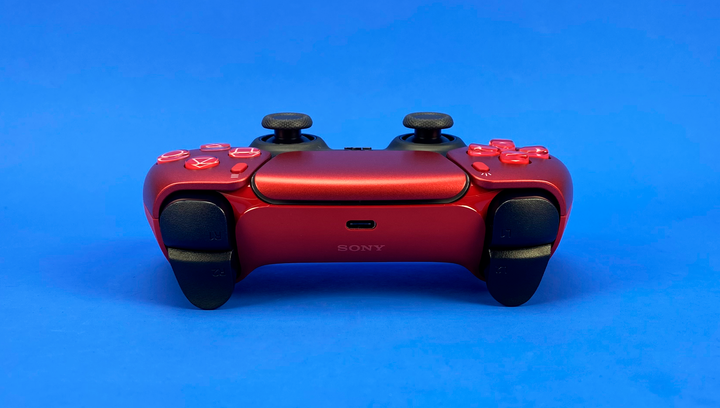 Геймпад Бездротовий Sony PlayStation 5 DualSense Volcanic Red - Фото 7 Геймпад Бездротовий Sony PlayStation 5 DualSense Volcanic Red - зображення 7