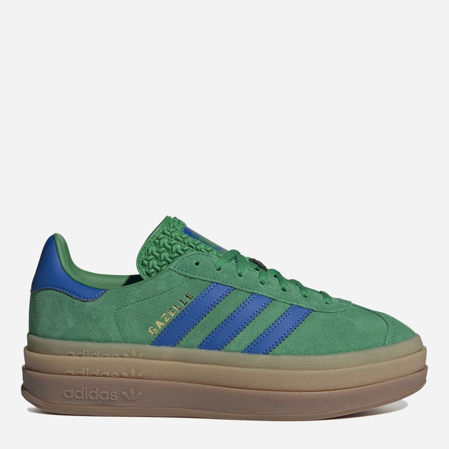 Акція на Жіночі кеди низькі Adidas Gazelle Bold W IE1370 36.5 (4UK) 22.5 см Green/Supcol/Green від Rozetka