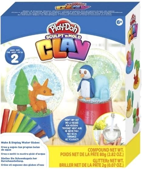 Zestaw kreatywny Play-Doh Make & Display Water Globes (0653899090845) - obraz 1