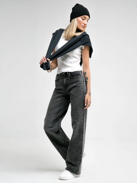 Jeansy rurki damskie Big Star Atrea-899 26-32 Szare (5900714661878) - obraz 5