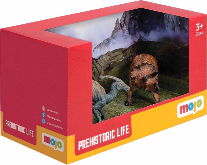 Набір фігурок Mojo Prehistoric Life Dinosaur Starter 2 (5031923800403) - зображення 1
