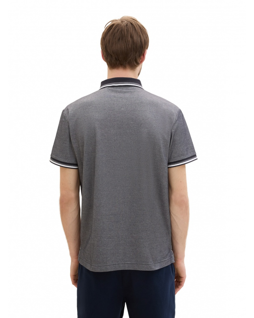 Поло Tom Tailor Polo Shirt XL Темно-синій 1041795ХХ10668 - зображення 2