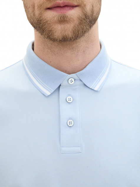 Поло Tom Tailor Polo Shirt XL Синій 1041795ХХ35271 - зображення 3