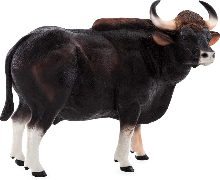 Фігурка Mojo Animal Planet Gaur Bull XXL 11 см (5031923871700) - зображення 1