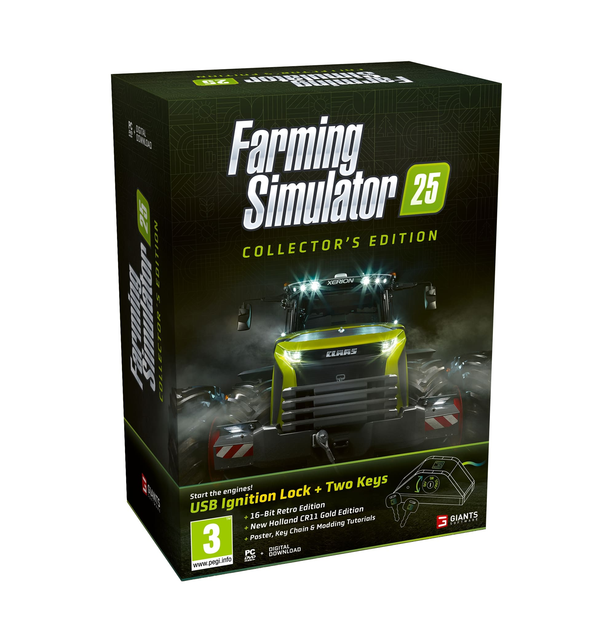 Gra PC Farming Simulator 25 Collectors Edition (DVD + klucz elektroniczny) (4064635101019) - obraz 1