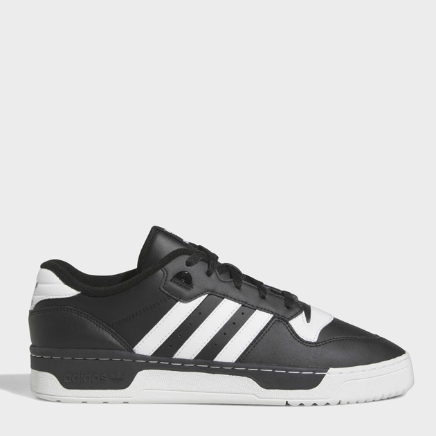 Акція на Чоловічі кеди низькі Adidas Rivalry Low FZ6327 44.5 (10UK) 28.5 см Cblack/Ftwwht/Cblack від Rozetka