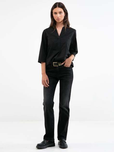 Джинси Regular fit жіночі Big Star Myrra-916 29-32 Чорні (5900714660543) - зображення 6