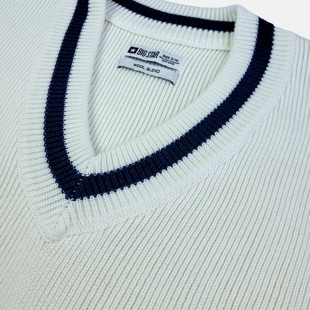 Жилет жіночий Big Star Veistona-100 S/M Білий (5900714549015) - зображення 8