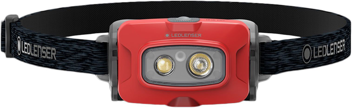 Latarka czołowa Ledlenser HF4R Core 500 lm Czerwona (4058205031738) - obraz 3