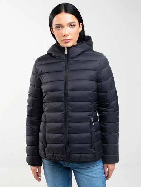 Kurtka przejściowa damska z kapturem Big Star Venla-906 XL Czarna (5900714673130) - obraz 4