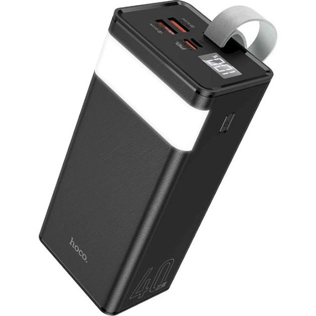 УМБ (Power Bank) Hoco J86 22.5W 40000mAh Black - Фото 1 УМБ (Power Bank) Hoco J86 22.5W 40000mAh Black - зображення 1
