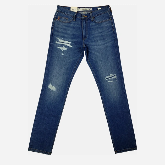 Jeansy regular fit męskie Big Star Terry Carrot W32L34 Niebieskie (5900714716950) - obraz 1
