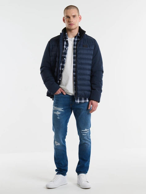 Джинси Regular fit рвані чоловічі Big Star Terry Carrot W33L32 Блакитні (5900714717018) - зображення 8