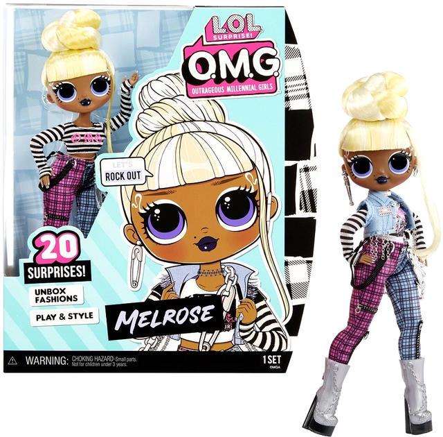 Lalka z akcesoriami L.O.L. Surprise OMG Coral Waves Fashion Doll 25 cm (35051581864) - obraz 3