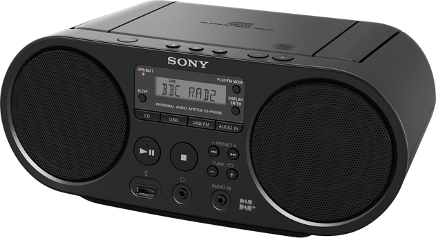 Радіоприймач Sony ZS-PS55B - Фото 2 Радіоприймач Sony ZS-PS55B - зображення 2