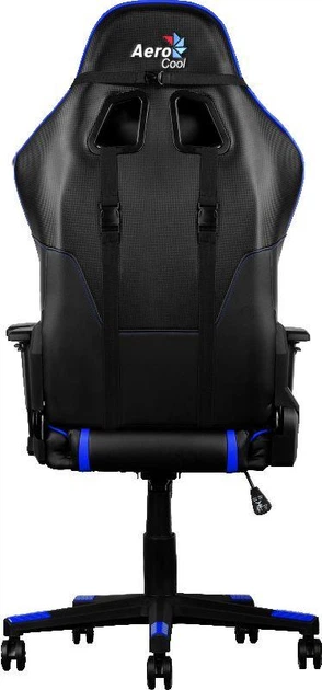 Комп'ютерне крісло для геймера AeroCool AC220-BB AIR Black/Blue - зображення 2