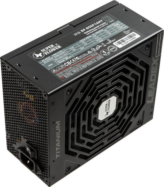 Блок живлення Super Flower Leadex Titanium 850W (SF-850F14HT) - изображение 2