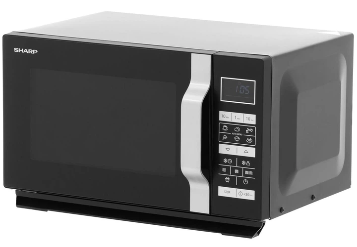 Мікрохвильовка з грилем Sharp R760BK - изображение 4