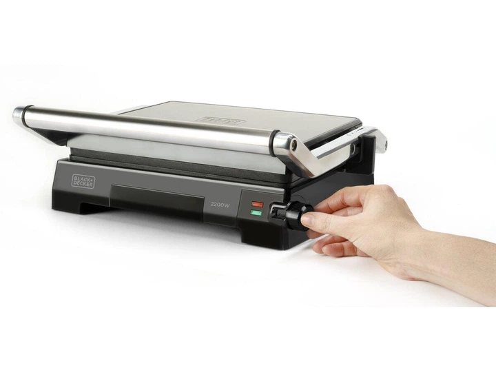 Електрогриль притискний Black+Decker ES9680090B - Фото 6 Електрогриль притискний Black+Decker ES9680090B - изображение 6