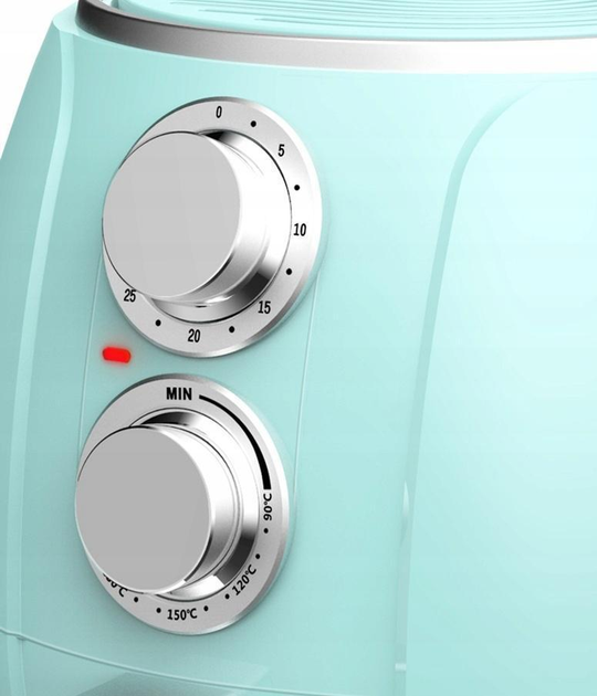 Мультипіч (аерофритюрниця) TurboTronic 3L 1200W Turquoise - зображення 9