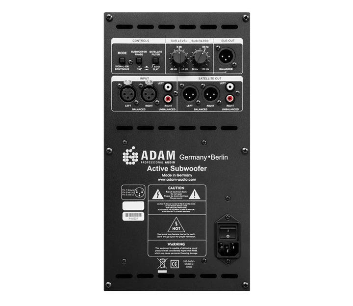 Сабвуфер студійний Adam-Audio Sub10 MK2 (4260113130100) - изображение 2