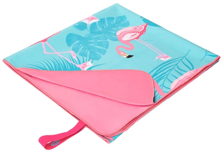 Ręcznik NILS CAMP z mikrofibry 160 x 80 cm NCR14 Flamingi (5907695592993) - obraz 5