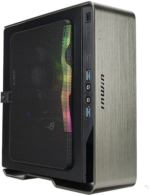Obudowa InWin Chopin MAX Titanium Grey (IW-CS-CHOPINMAXGRE-PS200W) - obraz 4