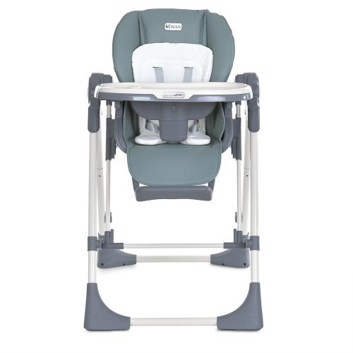 Дитячий стілець для годування El Camino ME 1087-G SWAN Pale Green - Фото 2 Дитячий стілець для годування El Camino ME 1087-G SWAN Pale Green - зображення 2
