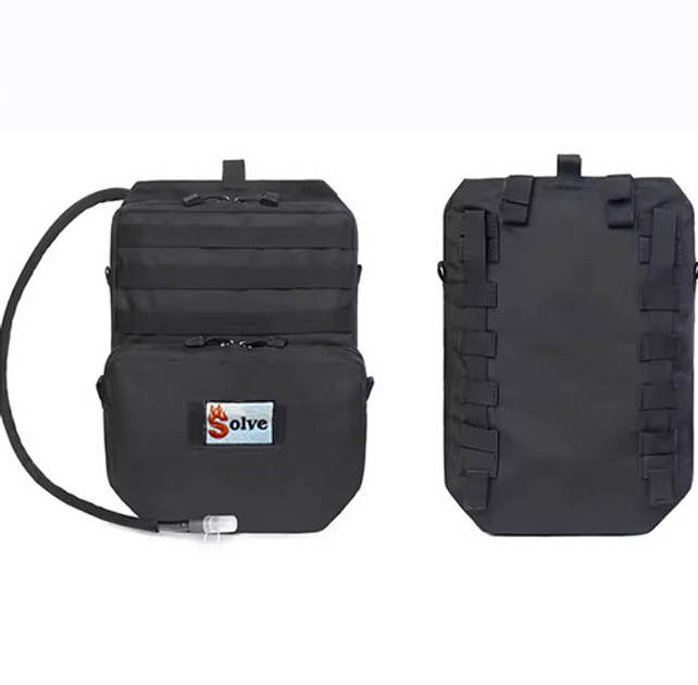 Тактический гидратор-рюкзак Solve MOLLE Black 3 л питьевая система KT6005202 - изображение 1