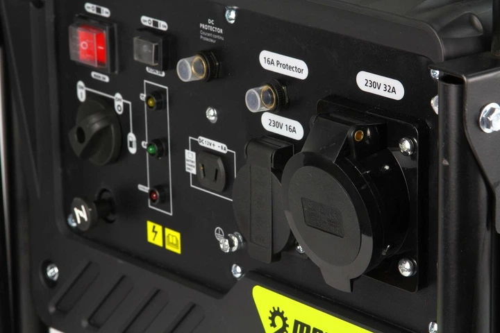 Генератор инверторный Mar-Pol M82481 5,5 кВт 30 л 390 см³ AVR 95 дБ четырехтактный однофазный - изображение 6