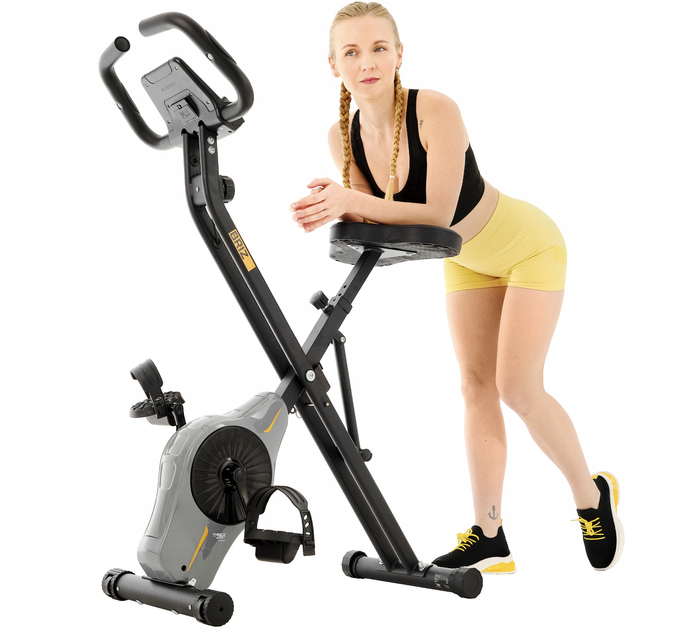 Велотренажер Trex Sport TX-340XB BRIZ магнитный серый - изображение 12