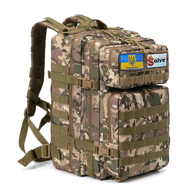 Тактичний похідний рюкзак на 45 л KT6003020 Woodland - зображення 2
