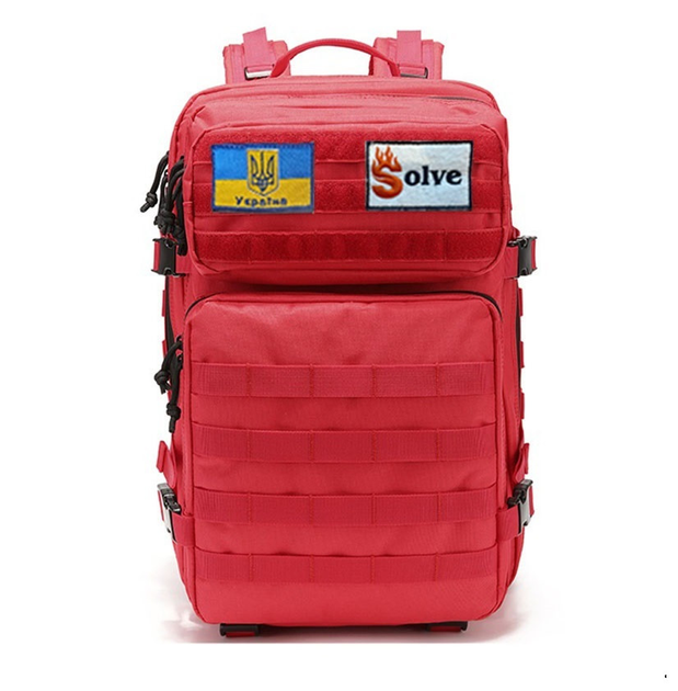 Тактичний рюкзак на 45 л KT6003010 Червоний - зображення 1