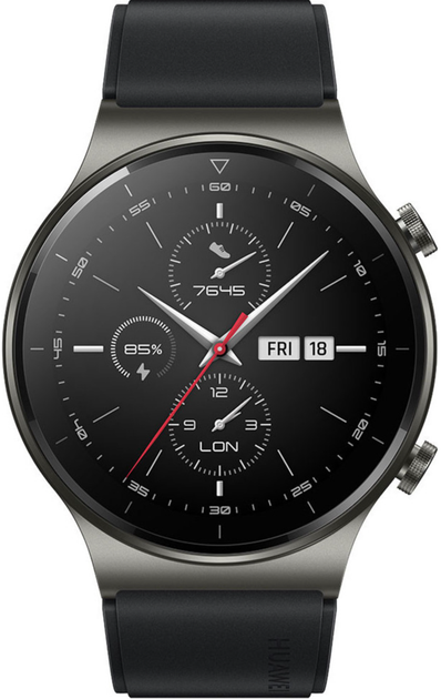 Смарт-годинник Huawei Watch GT 2 Pro 46мм Night Black (VID-B19) Factory Recertified - Фото 2 Смарт-годинник Huawei Watch GT 2 Pro 46мм Night Black (VID-B19) Factory Recertified - зображення 2