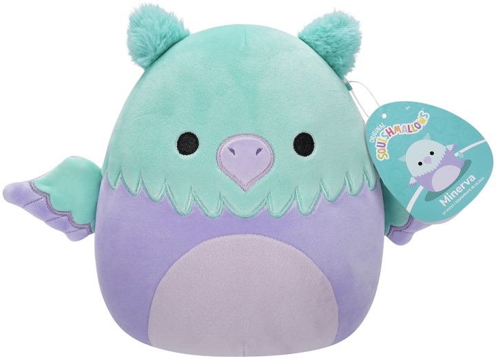 Maskotka Squishmallows Aqua i Purple Griffin Minerva 19 cm (196566411463) - obraz 7