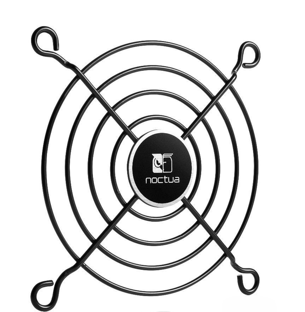 Решітка вентилятора Noctua NA-FG1-8 Sx5 80 мм Black (8277435) - зображення 1